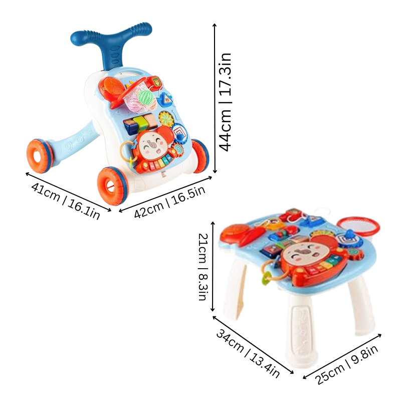 Baby Walker with Activity Center | Safe and Engaging for Infants