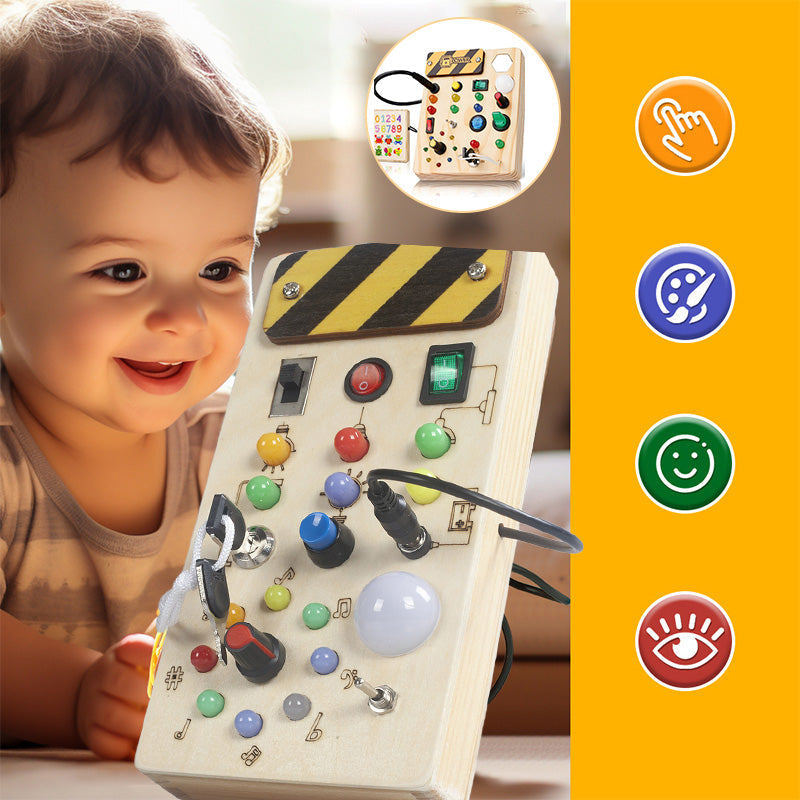Toddler Learning Development Panel | Interactive Motor Skills Toy