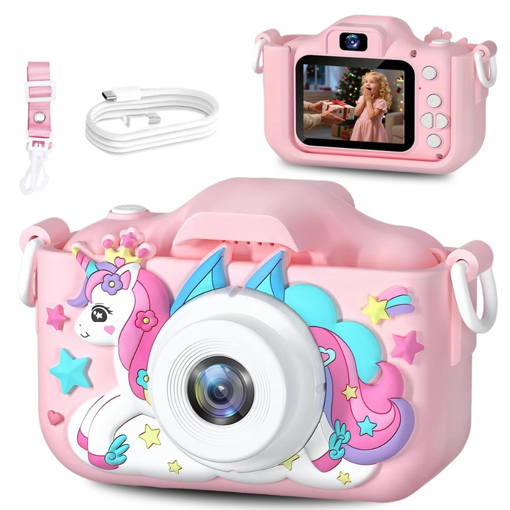 Unicorn Kids Camera | HD Photos, 32GB Storage