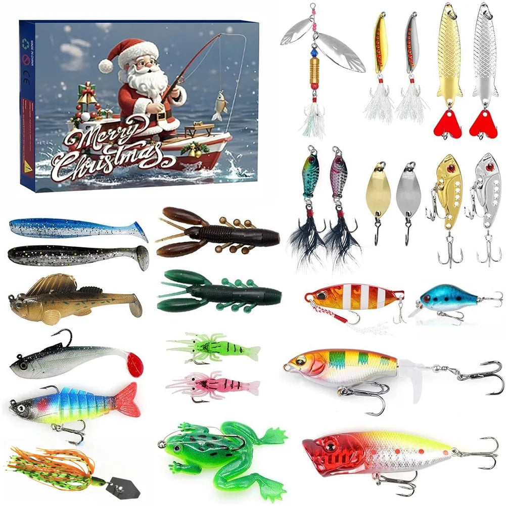 Fishing Advent Calendar | 24 Unique Lures for Anglers