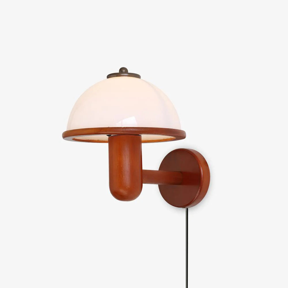 Mushroom Wall Lamp | Modern Scandinavian Design with Warm Glow
