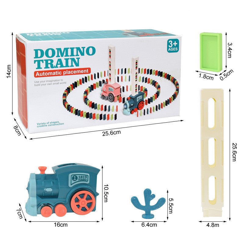 Automatic Domino Train Set | Fun and Safe Learning Toy
