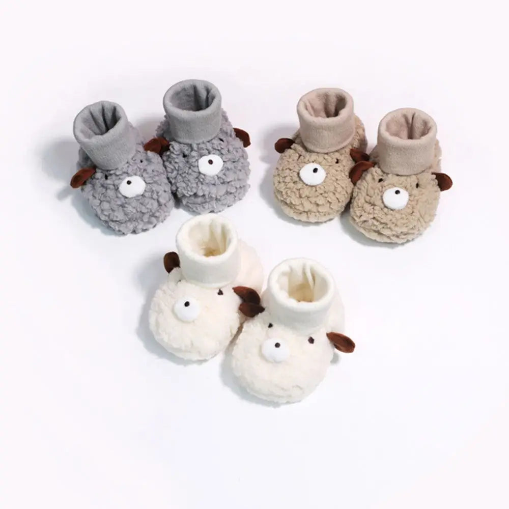 Baby Slippers for Infants | Soft Cotton, Non-Slip Safety