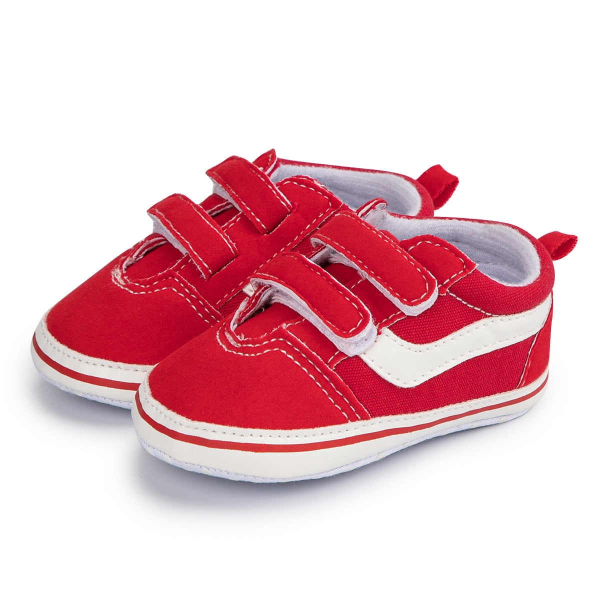Infant Walking Sneakers | Soft Canvas with Velcro Closure