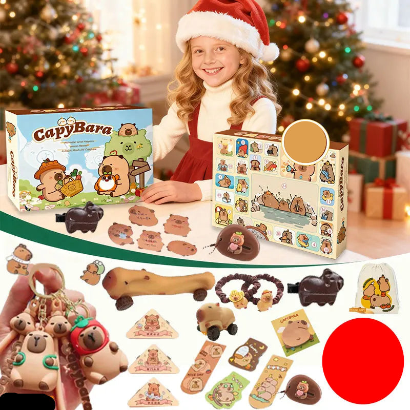 Advent Calendar for Kids | 24 Fun Capybara Surprises