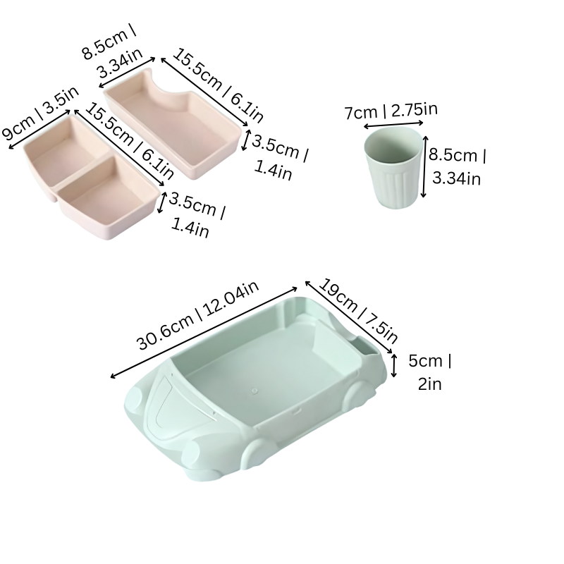 Children's Fun Tableware Set | Encourages Healthy Eating Habits