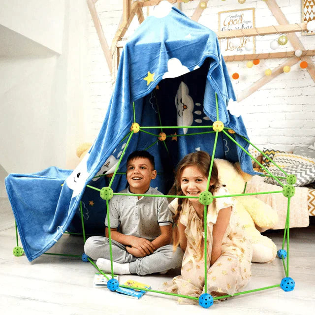Kids' Fort Building Kit | Creative Indoor and Outdoor Play