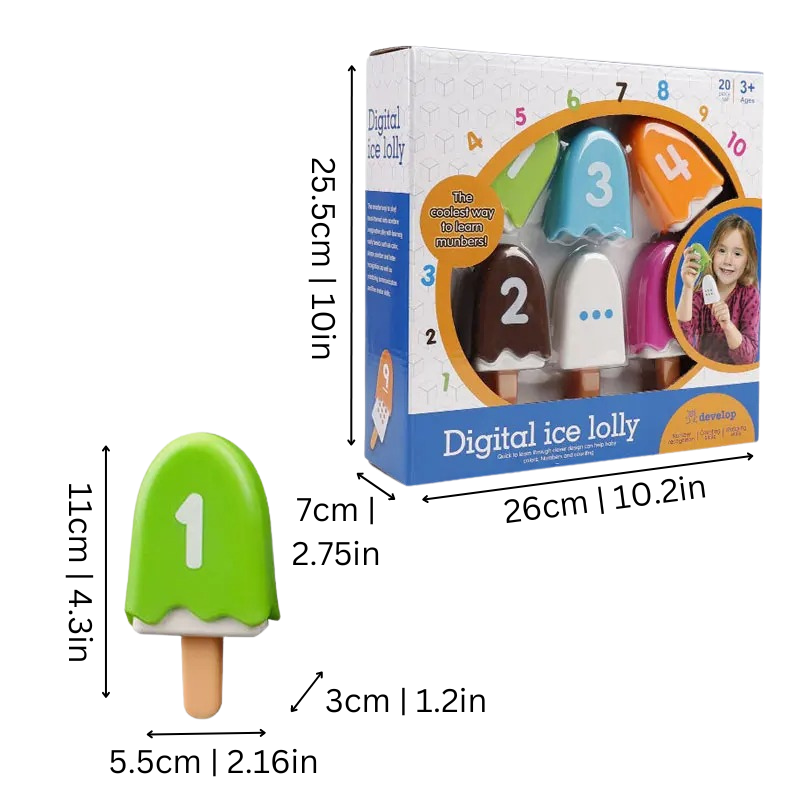 Ice Cream Counting Game | Fun Educational Math Toy