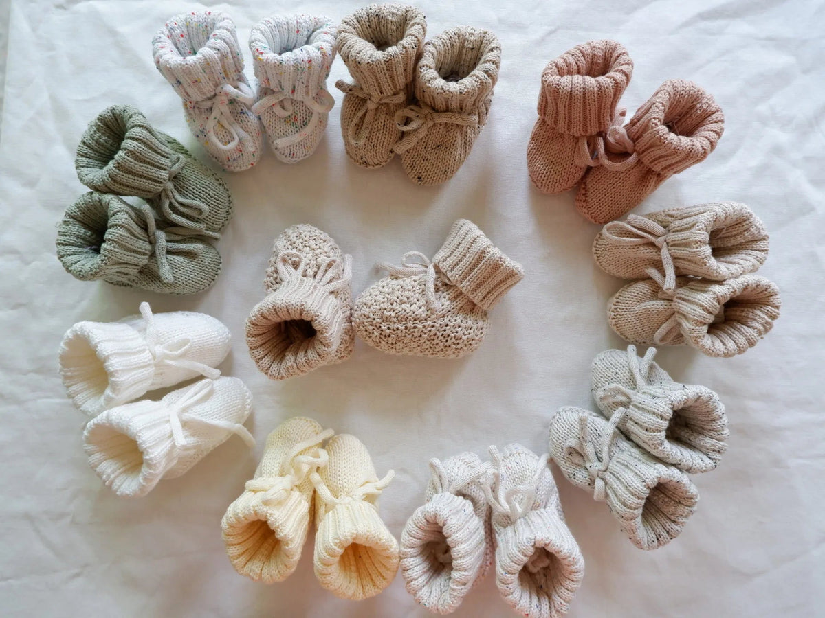 Knitted Baby Booties | Soft, Warm, Unisex Slippers