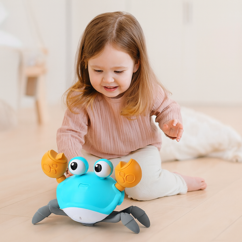 Crawling Crab Baby Toy | Interactive Music and Lights