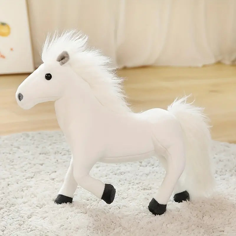 Cuddly Horse Plush Toy | Soft, Realistic, Perfect for Hugs