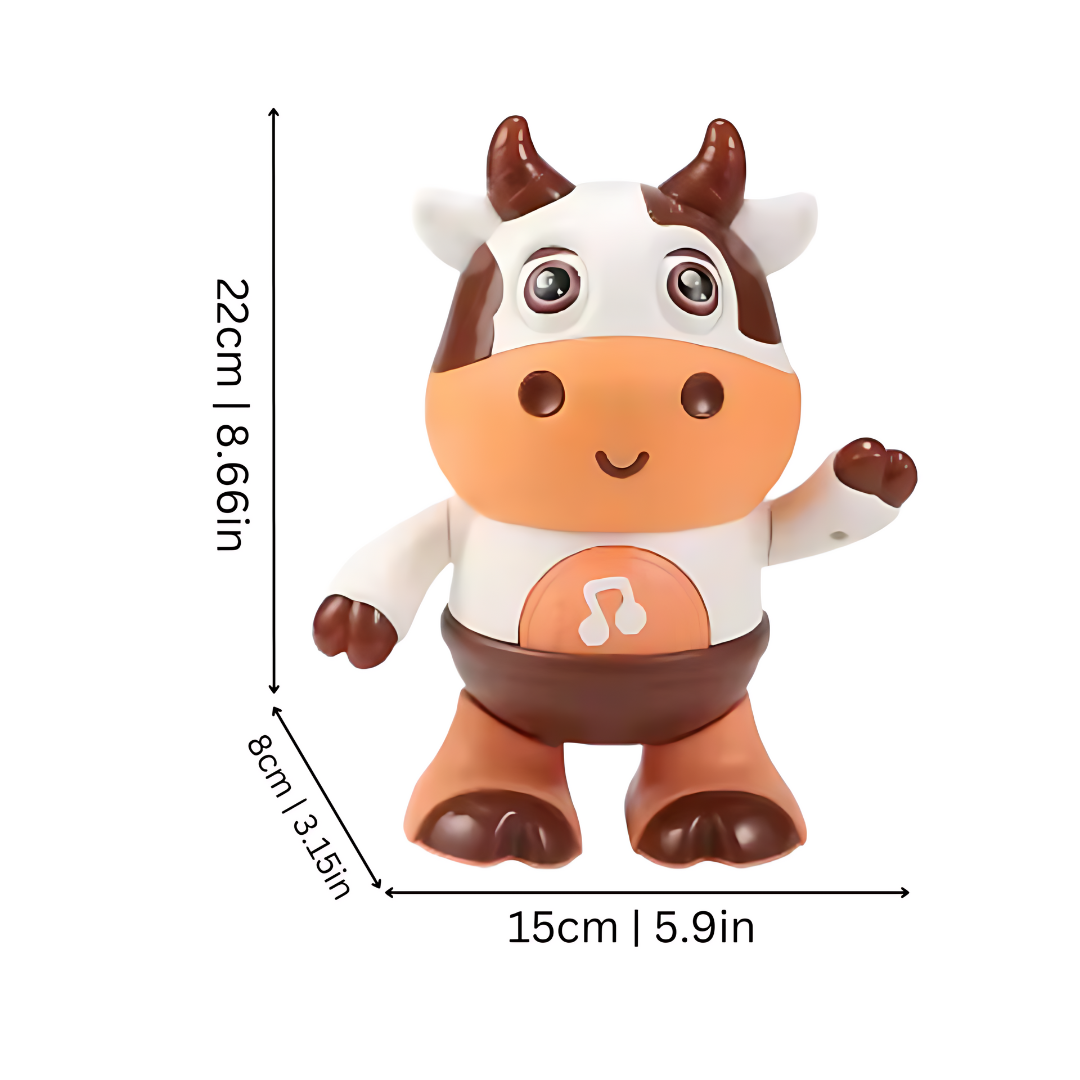 Light-Up Dancing Cow Toy | Musical Fun for Active Play