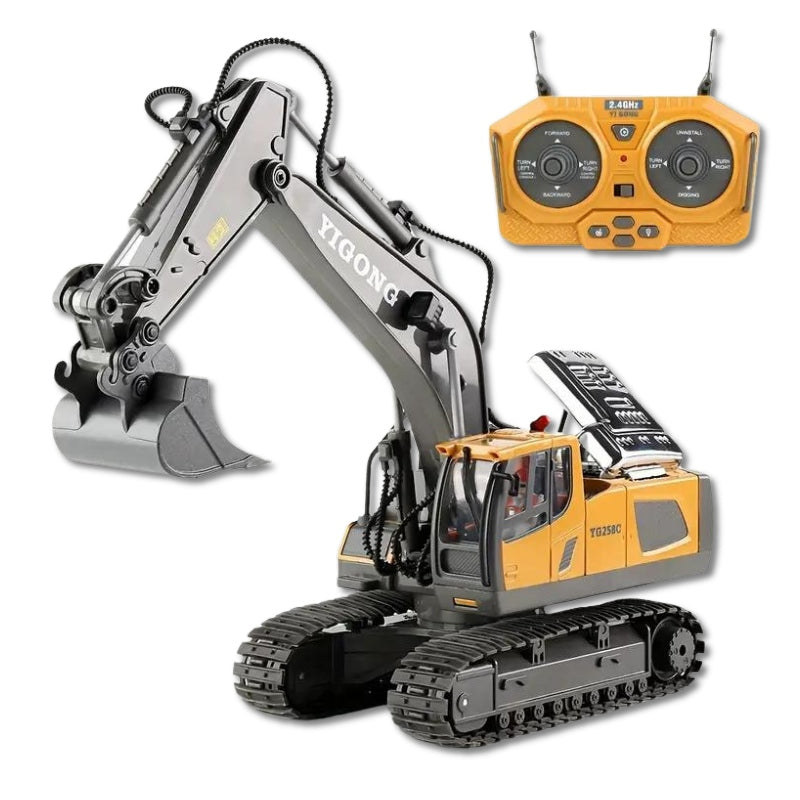 RC Excavator Toy | 11 Functions for Realistic Play