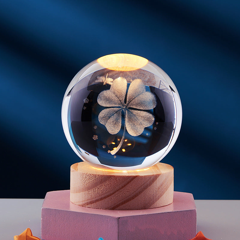 3D Night Lamp | Stylish USB Crystal Lighting