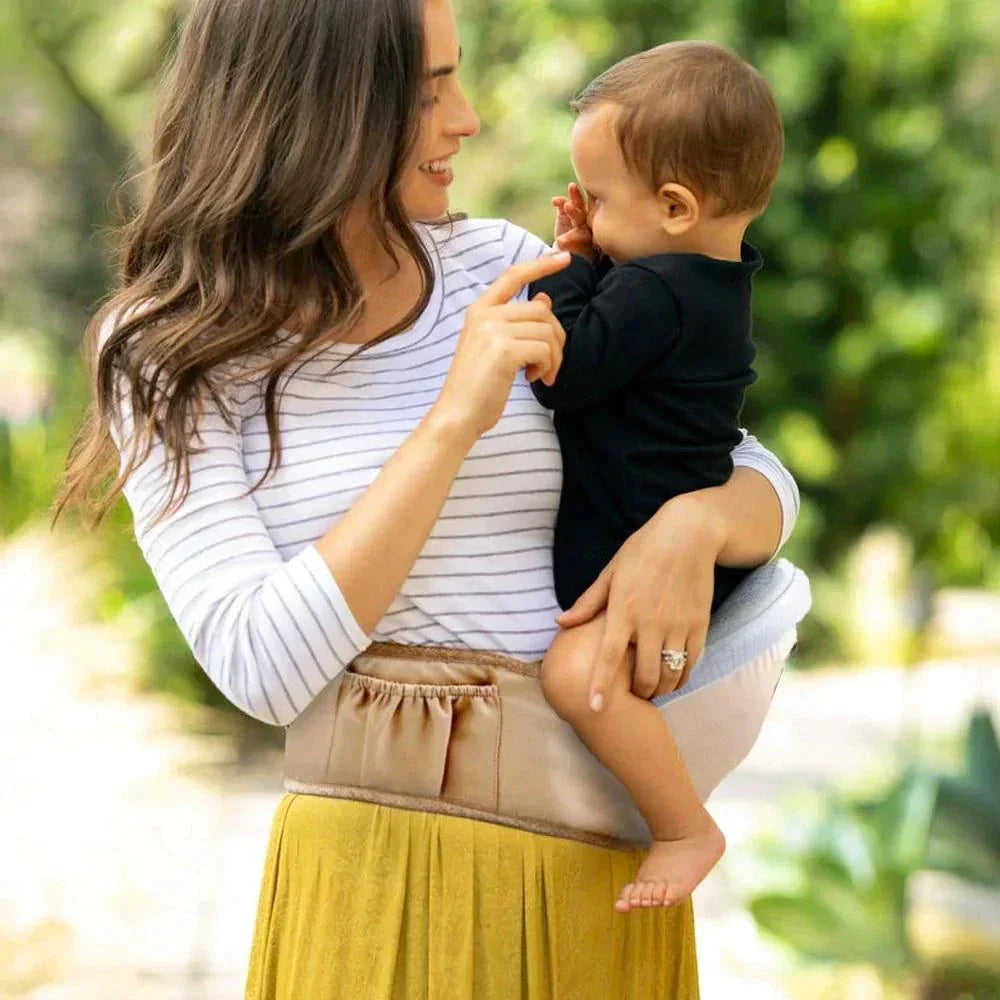 Ergonomic Baby Hip Carrier | Lightweight Cotton for Comfortable Carrying