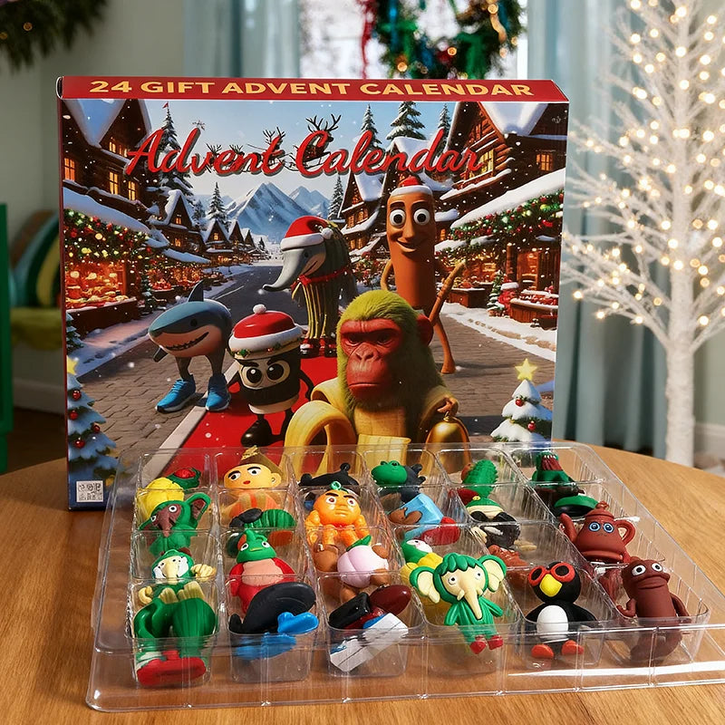 Kids' Advent Calendar | 24 Unique Collectible Figurines
