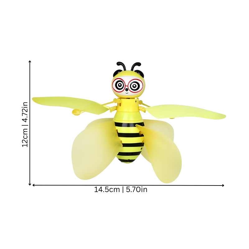 Gesture-Controlled Flying Bee | Motion-Sensitive Active Play Toy