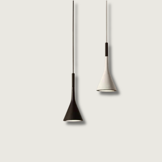Minimalist Pendant Light | Adjustable Cord for Custom Height