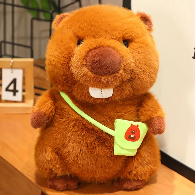 Beaver Plush Toy | Soft, Cuddly, Available in Sizes