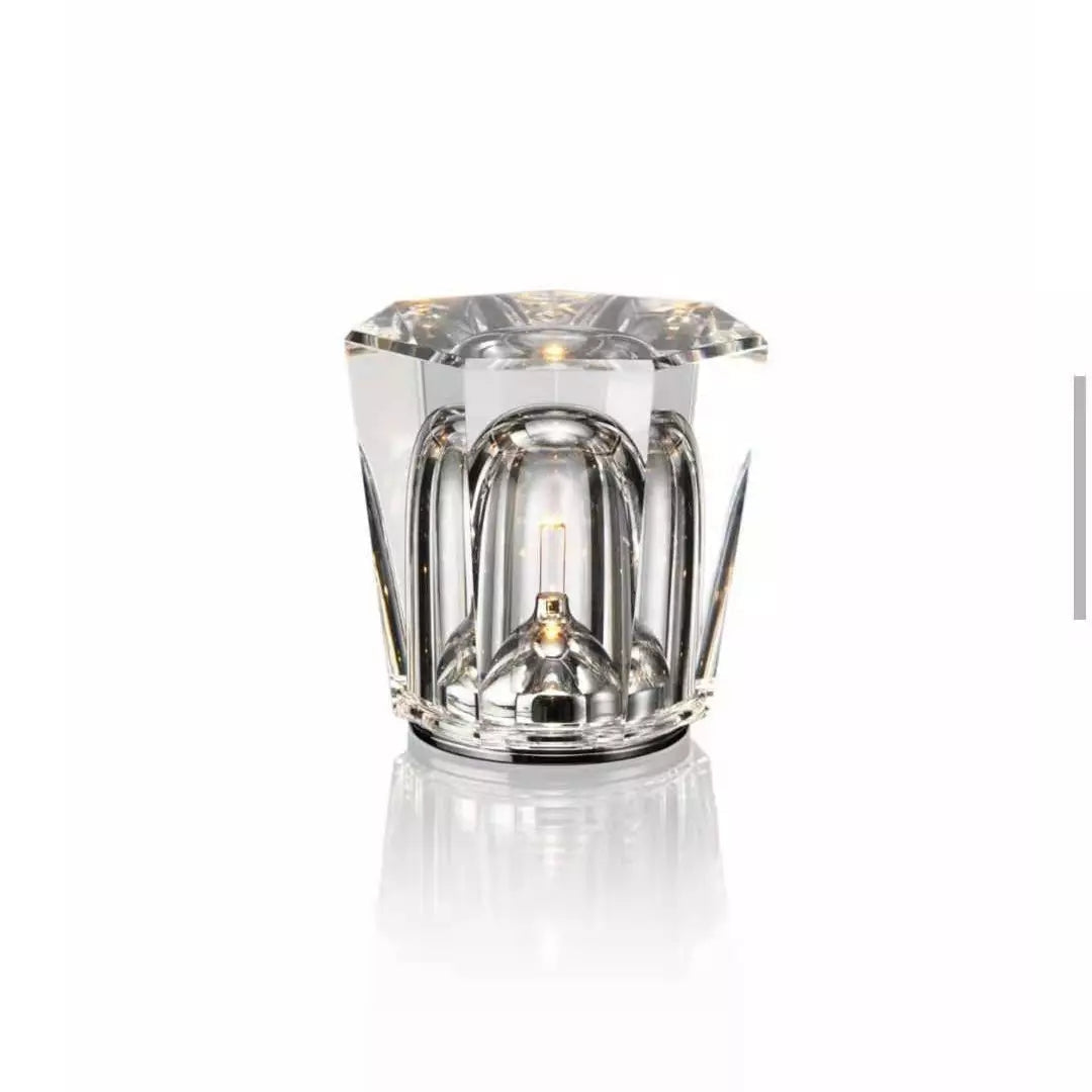 Wireless LED Crystal Lamp | Elegant Design with Long Battery Life