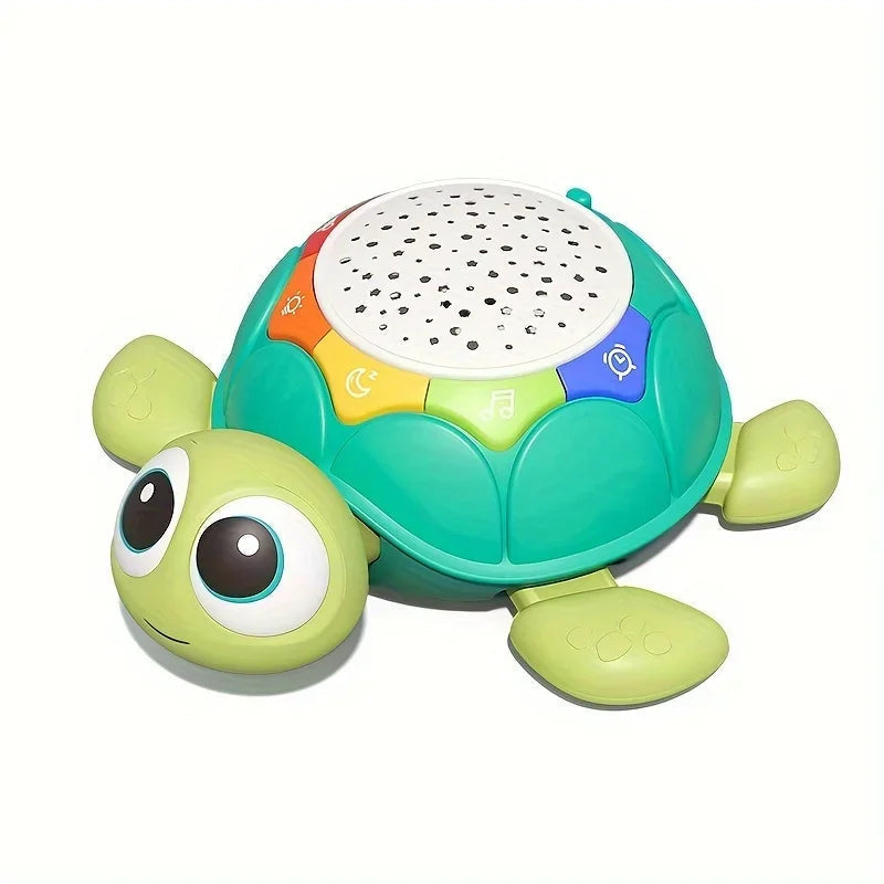 Turtle Night Light Projector | Soothing Stars and Music