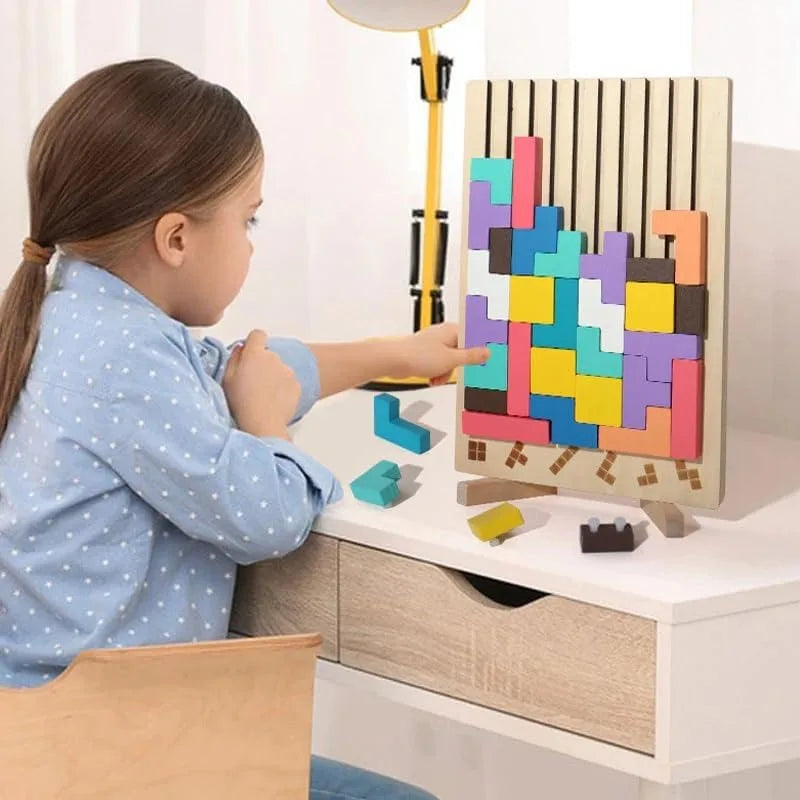 Wooden Team Puzzle Game | Boosts Team Spirit and Problem-Solving Skills