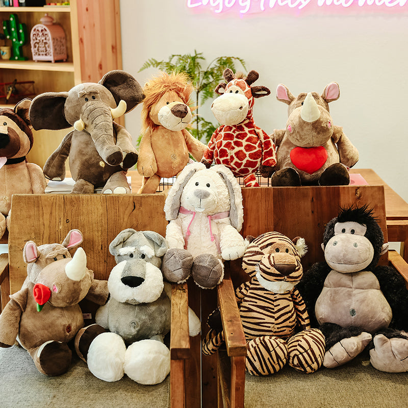 Jungle Animal Plush Toys | Soft, Cuddly Playmates for All Ages