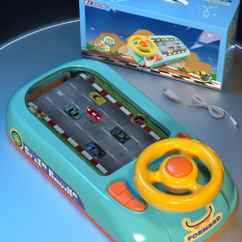 Kids Driving Simulator Toy | Interactive Sound Effects & Light-Up Buttons