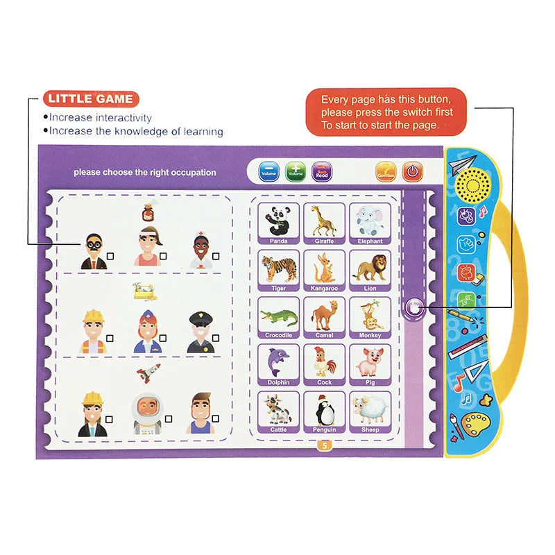Children's English Learning Book | Engaging Musical Letters for Ages 3-7