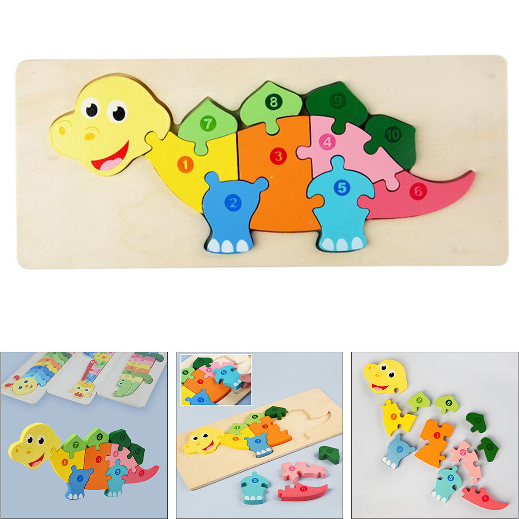 Wooden Animal Puzzle Set | Fun Learning Toy for Kids