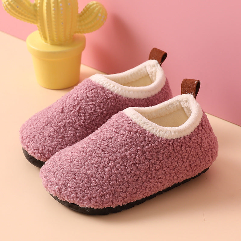 Kids' Warm Non-Slip Slippers | Cozy Indoor Footwear for Comfort