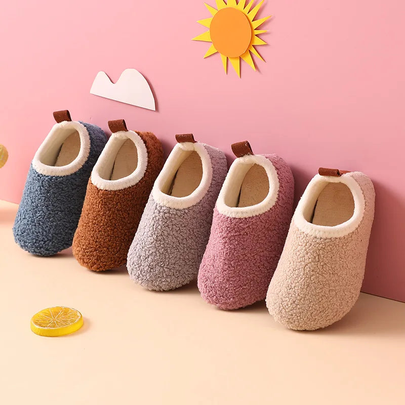 Kids' Warm Non-Slip Slippers | Cozy Indoor Footwear for Comfort