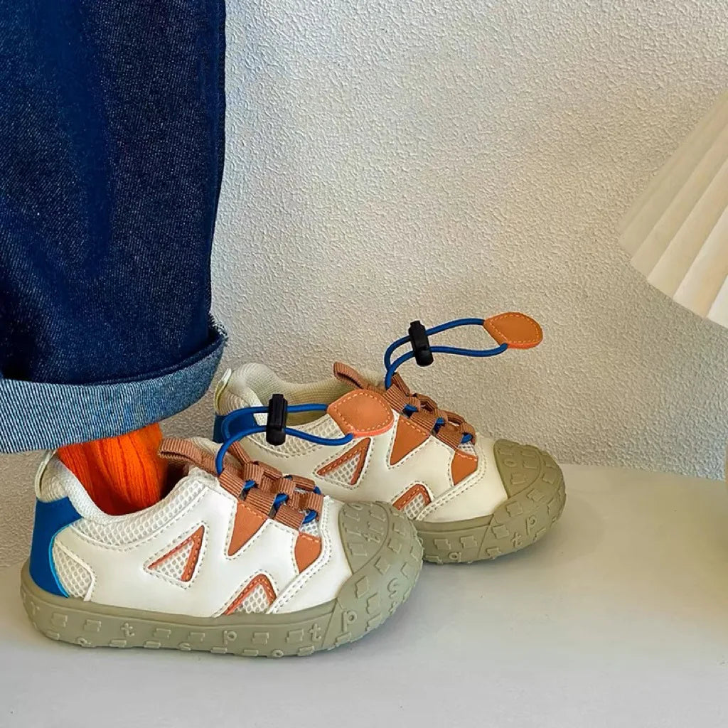 Kids' Breathable Sneakers | Anti-Slip Velcro Rubber Design