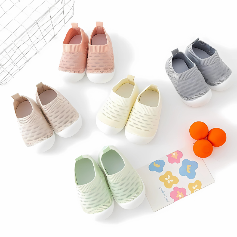 Toddler Soft Slippers | Breathable, Flexible, Easy Slip-On