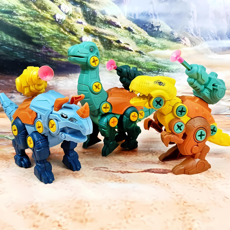 Buildable Dinosaur Toy Set | Interactive Play for Creative Kids