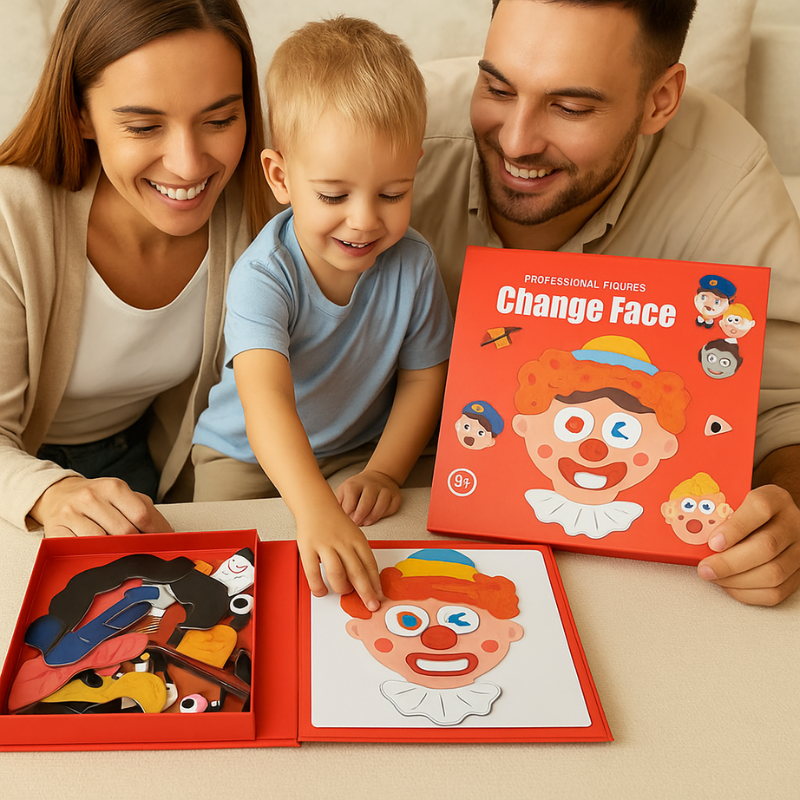 Magnetic Puzzle Set for Kids | Eco-Friendly Learning and Fun