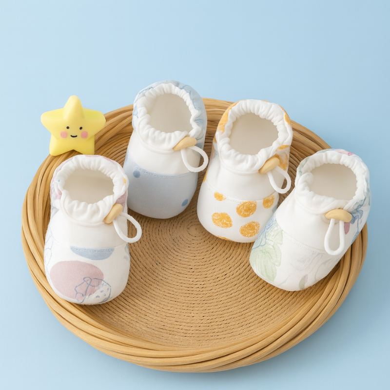 Baby First Steps Shoes | Soft Non-Slip Laces Design
