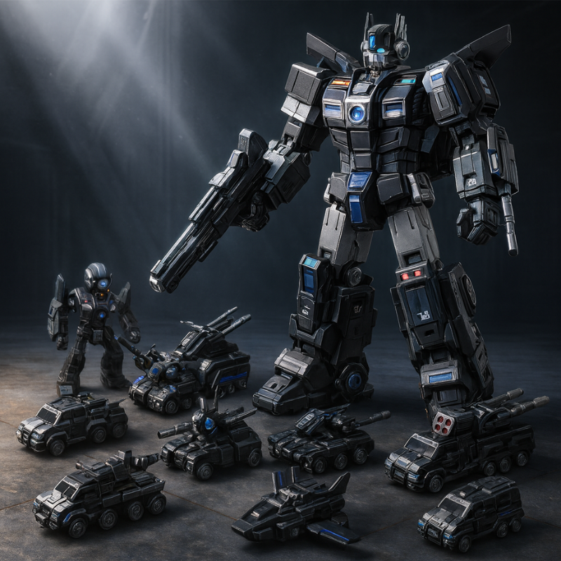 Transformable Police Robot | Endless Creativity and Action