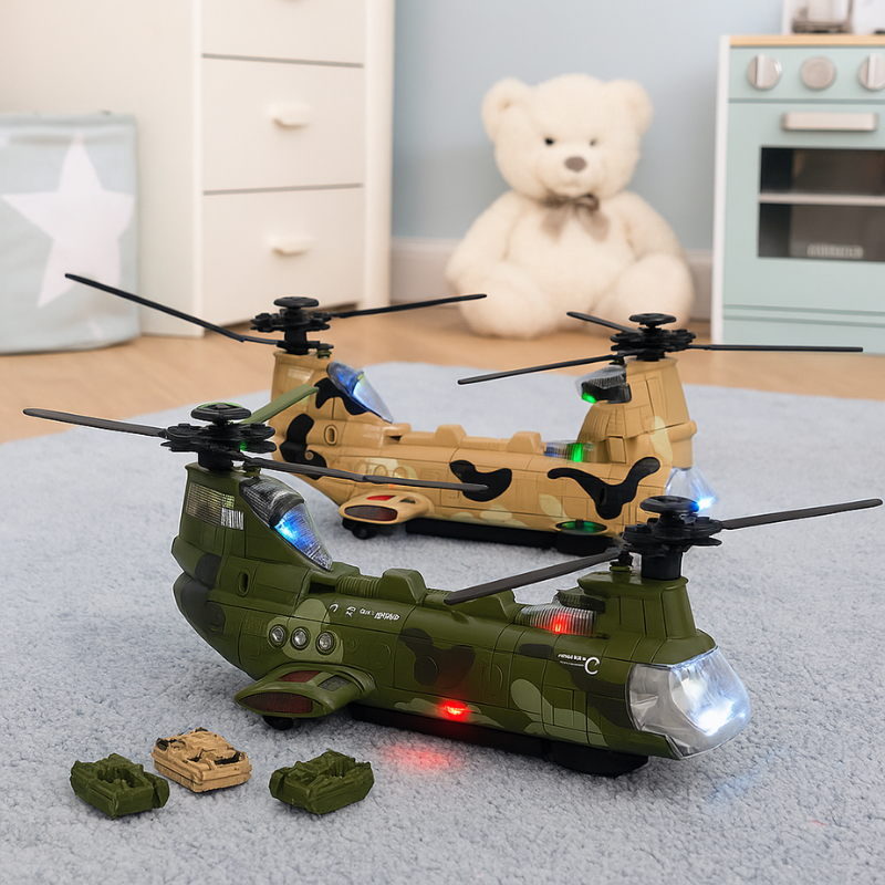 Helicopter Toy for Imaginative Play | Engaging Lights and Sounds