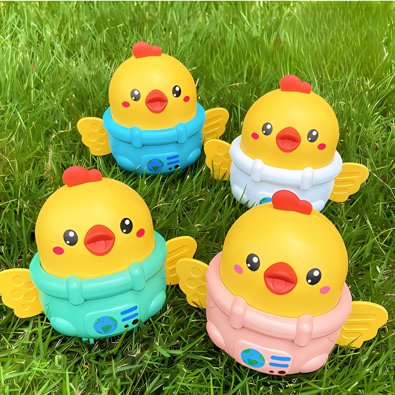 Push-Button Little Chickens | Safe, Durable, and Fun Toy