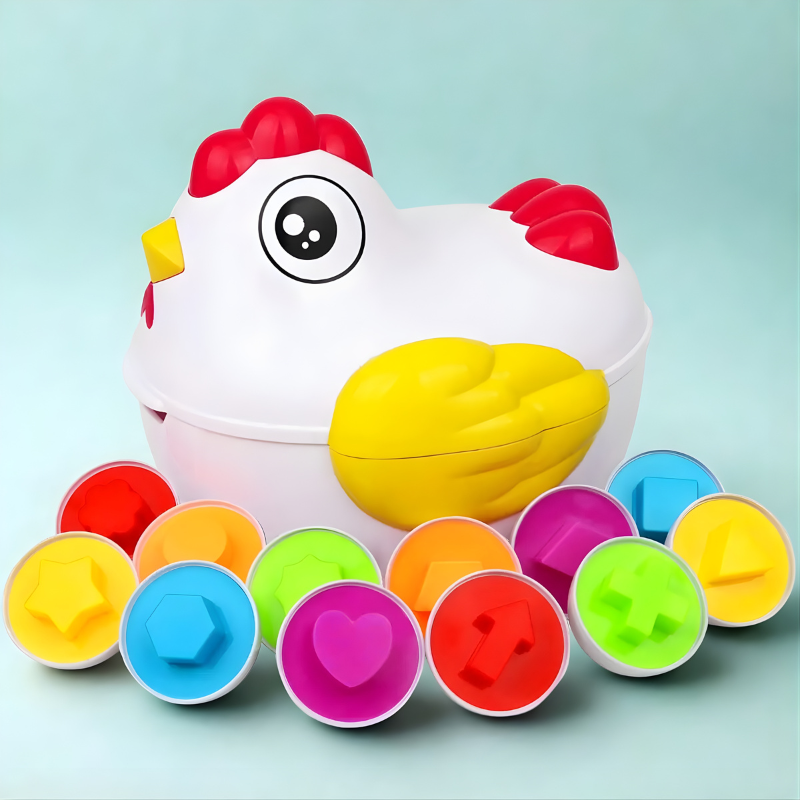 Educational Shape Matching Eggs | Fun Learning Toy for Toddlers