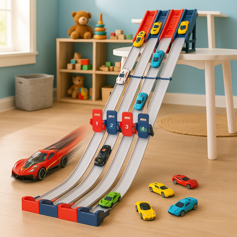 Ejector Race Track Set | Dual Racing Modes for Endless Fun