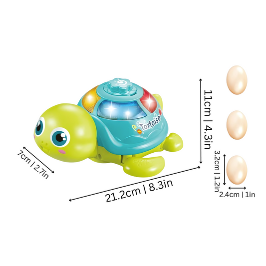 Interactive Crawling Turtle Toy | Encourages Active Play and Early Development
