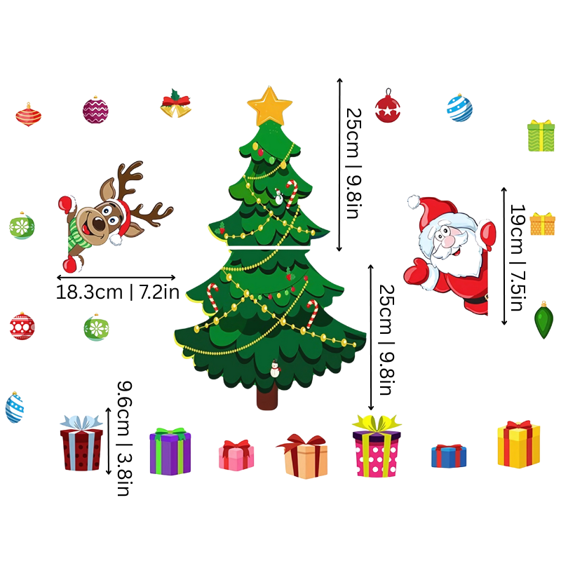 Christmas Refrigerator Magnet Kit | Fun Holiday Decor for Kids