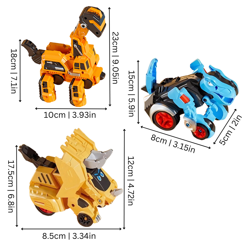 Transformable Dinosaur Race Car | Endless Imaginative Play for Kids