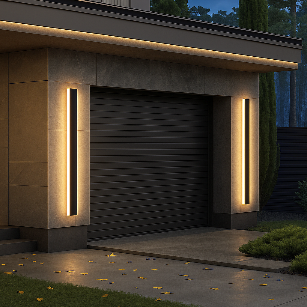 LED Outdoor Wall Light | Modern Design with Warm Glow