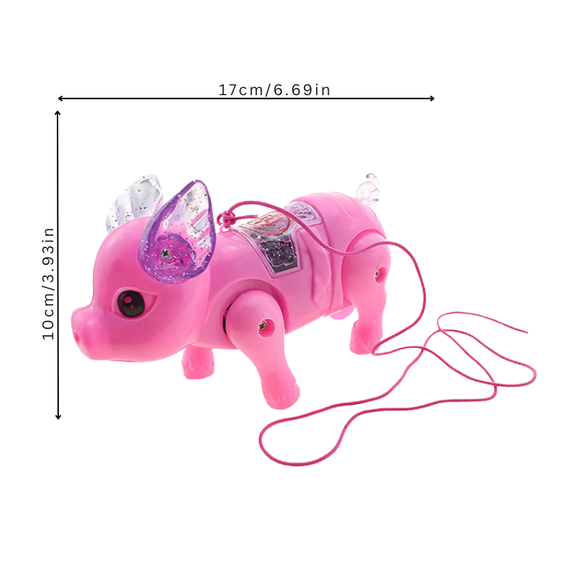 Musical Walking Pig Toy | Lights Up and Plays Melodies