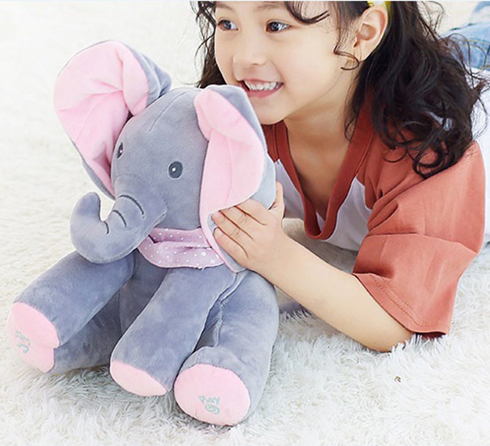 Musical Elephant Plush Toy | Soothing Comfort and Interactive Fun