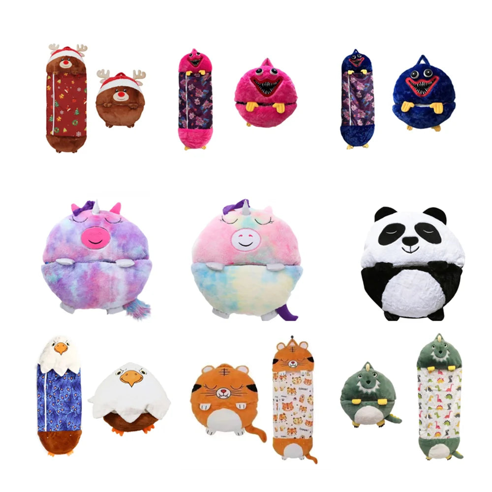 Plush Sleeping Bag Toy | Cozy Cuddle Pillow for Kids