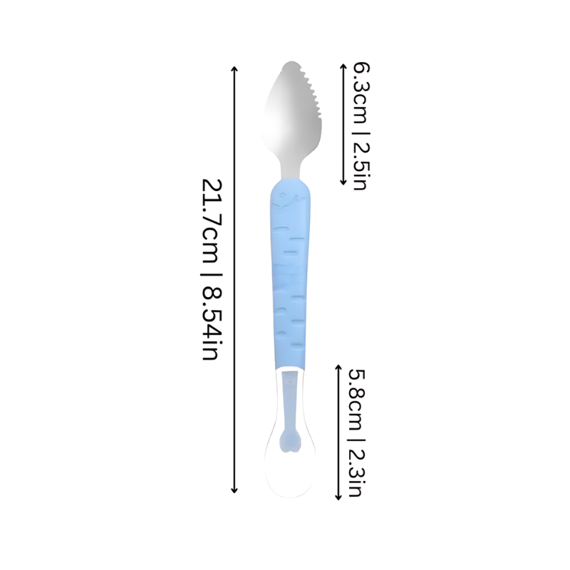 Toddler Feeding Spoon | Ergonomic Design for Easy Grasp